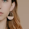 Amber E Lea Saturn Earrings