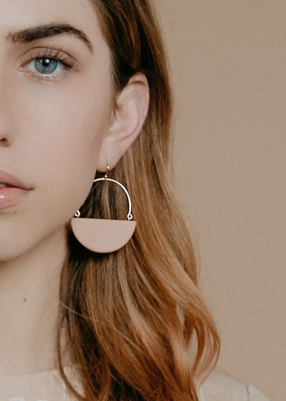 Amber E Lea Saturn Earrings