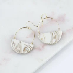 Amber E Lea Saturn Earrings