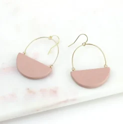 Amber E Lea Saturn Earrings