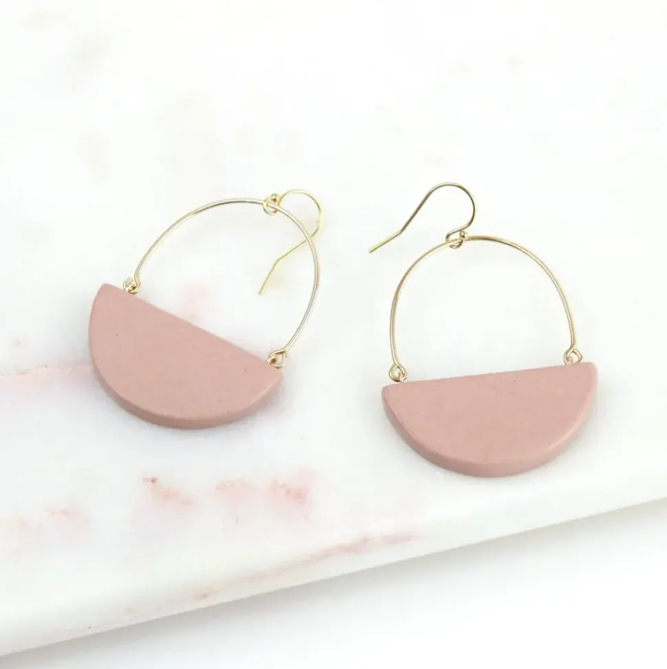 Amber E Lea Saturn Earrings