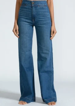 ASKK NY Brighton Wide Leg Denim | Mercury