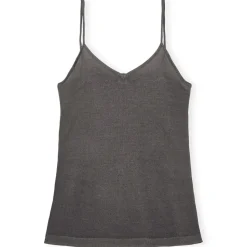 Care By Me Ingrid Cami Top in Gray Cashmere
