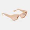Carla Colour Dolce Ecru Sunglasses