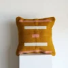 Dash Pillow - Mustard, Pink + Cream