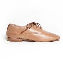Either Or Cognac Brown Oxford Shoes