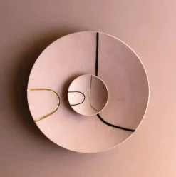 Eliana Bernard Large 12" Ceramic Decorative Platter