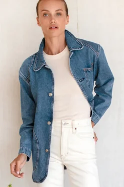 Emerson Fry Cabin Denim Jacket - Classic Stonewash