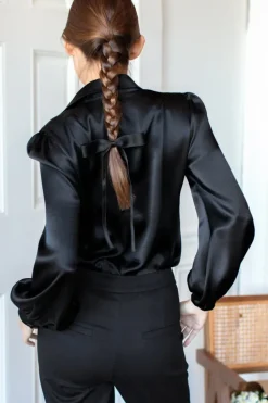 Emerson Fry Frankie Blouse in Black