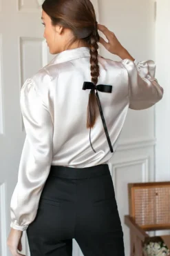 Emerson Fry Frankie Blouse in Porcelain