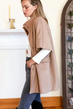 Emerson Fry Layering Jacket in Camel