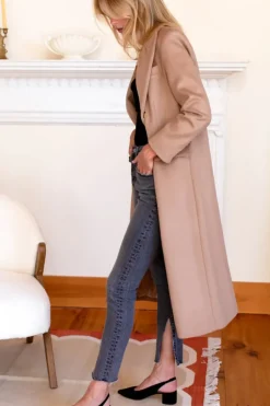 Emerson Fry Lou Walking Slingback in Black Suede