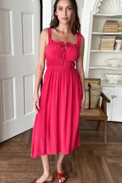 Emerson Fry Pipa Dress in Rococco Red