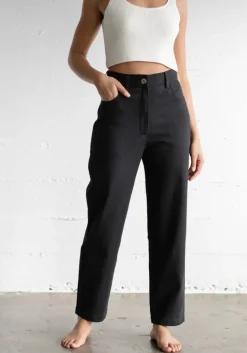 First Rite Narrow Trouser in Black