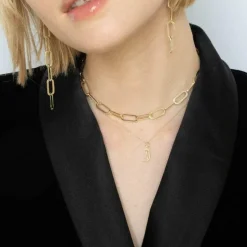 Jennifer Zeuner Marta Gold Necklace