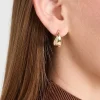 Jennifer Zeuner Shira 1/2" Hoop Earrings