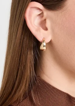 Jennifer Zeuner Shira 1/2" Hoop Earrings