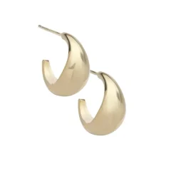 Jennifer Zeuner Shira 1/2" Hoop Earrings