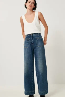 Johnny O High Rise Denim - Vintage Blue