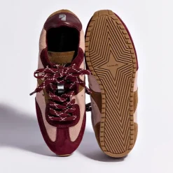 Larroude Stella Sneaker Trainer in Tulip