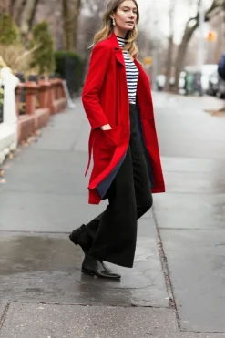 Long Sabrina Denim Pants | Black