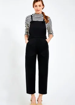 Loup Knot Overalls l Black