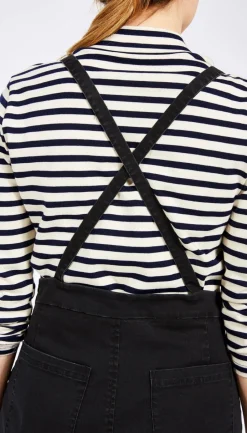 Loup Knot Overalls l Black