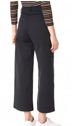 Loup Simone Wide Leg Denim | black