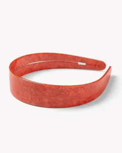 Machete Wide Headband - Poppy + Blonde Tortoise