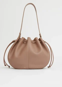 Mansur Garviel Flores Bag in Biscotti