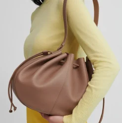 Mansur Garviel Flores Bag in Biscotti