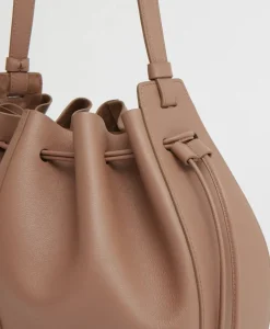 Mansur Garviel Flores Bag in Biscotti