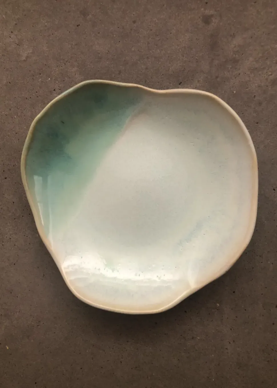 Mint Ceramic Keepsake Dish