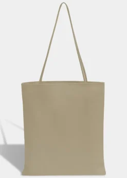 Modern Weaving Slim Lamb Sak in Taupe