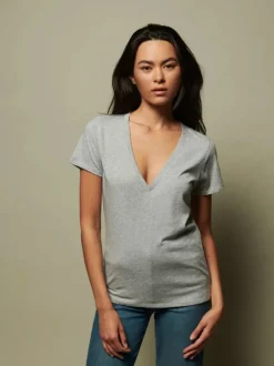 Nation Ltd Blair Tee in Heather Grey