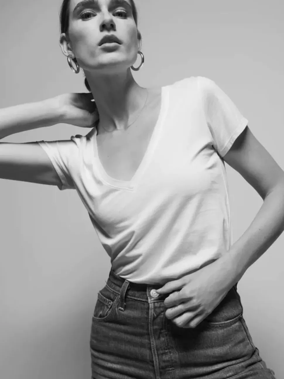 Nation LTD Blair Tee in White