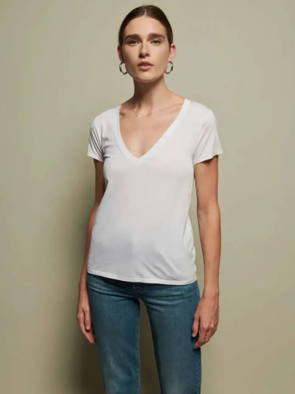 Nation LTD Blair Tee in White