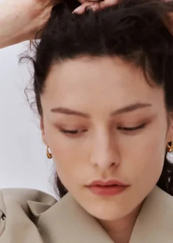 Otiumberg Roscida Drop Hoops