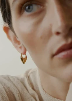 Otiumberg Roscida Heart Hoops