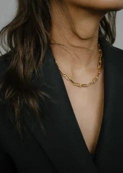 Otiumberg Signature Gold Arena Chain Necklace