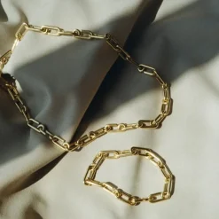 Otiumberg Signature Gold Arena Chain Necklace