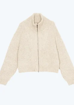 Sayaka Davis Zip Up Blouson in Ivory