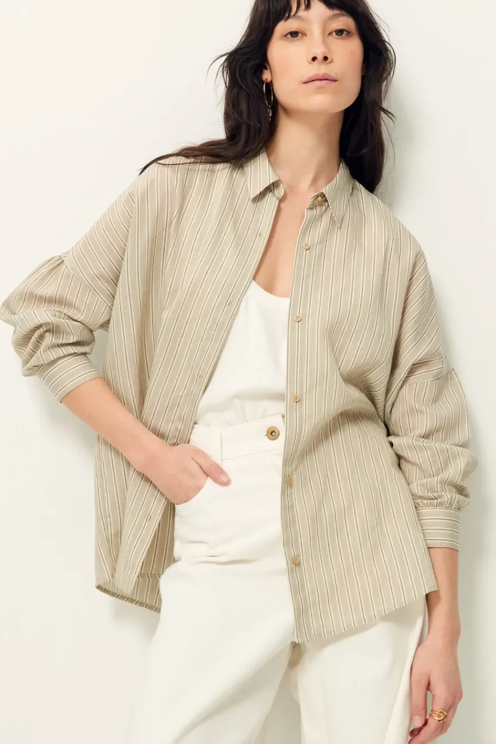 Sessun Botan Button Down Shirt