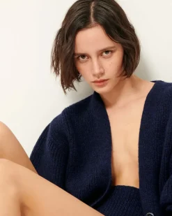 Sessun Cardy Cardigan in Blublack