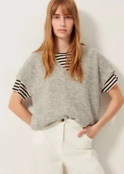 Sessun Matua Mid Grey Vest Sweater