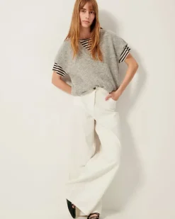 Sessun Matua Mid Grey Vest Sweater