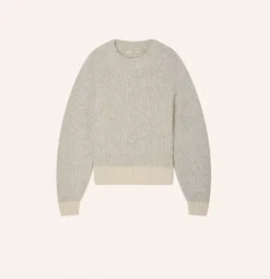 Sessun Odense Sweater in Milkygres