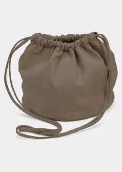 Soft Structure Bucket Bag - Earth