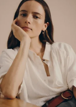 Stael Shirt in Fleur De Sel