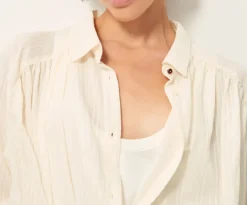 Stael Shirt in Fleur De Sel